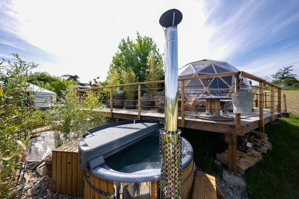 La bulle du coq & Spa à St Martin La Plaine (3)