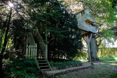 Cabane perchée la Canopée à Chigny-Les-Roses (1)