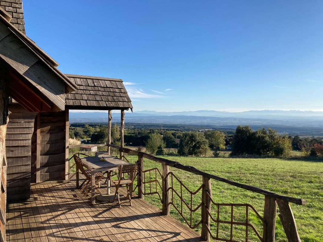 La Cabane de Trappeur de Campras à Saissac (1)