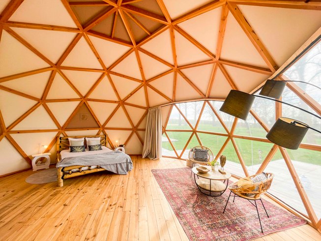 Hébergement AbracadaRoom : Le Dôme avec Bain nordique - Image 4