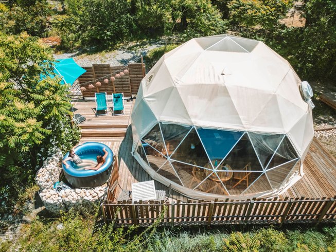 Hébergement AbracadaRoom : Bulle Insolite et SPA Premium Harmonie - Image 1