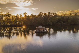 Cabane sur l'eau Haute-Saône