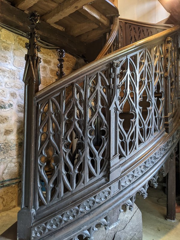 La tour médiévale du Chateau de la Carrée à Saint-Germain-En-Coglès (17)