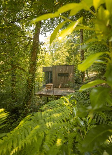 Cabane Epicéa à Meyrignac L’eglise