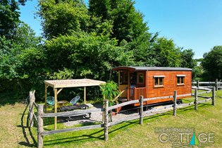Vue Poneys Pony House : séjour nature en Normandie