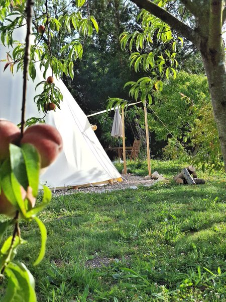 Hébergement AbracadaRoom : TIPIS nature, coucher de soleil et petit-déjeuner - Image 17