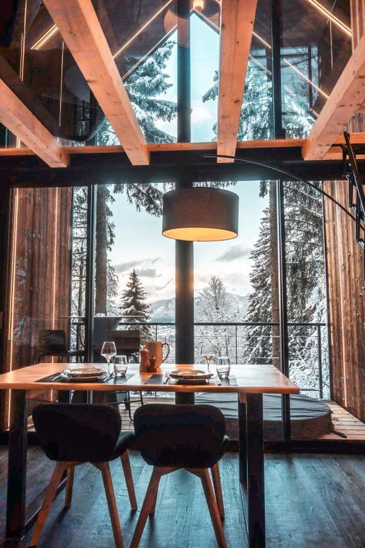 La Cabane "Scandinave" & SPA à Saint Nicolas La Chapelle (7)