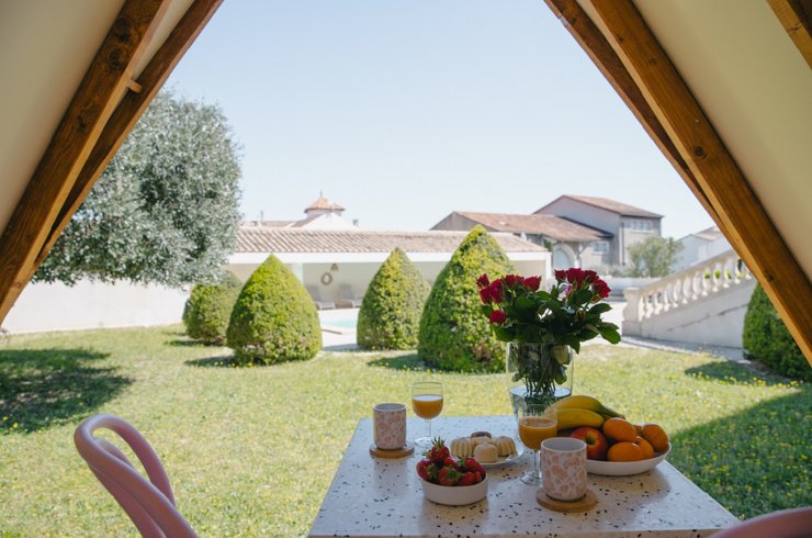 Hébergement AbracadaRoom : Ecolodge - Dôme en bois avec piscine & jardin - Image 6