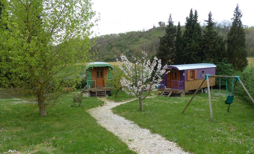 Hébergement AbracadaRoom : La Roulotte Verte du Lauragais - Image 8