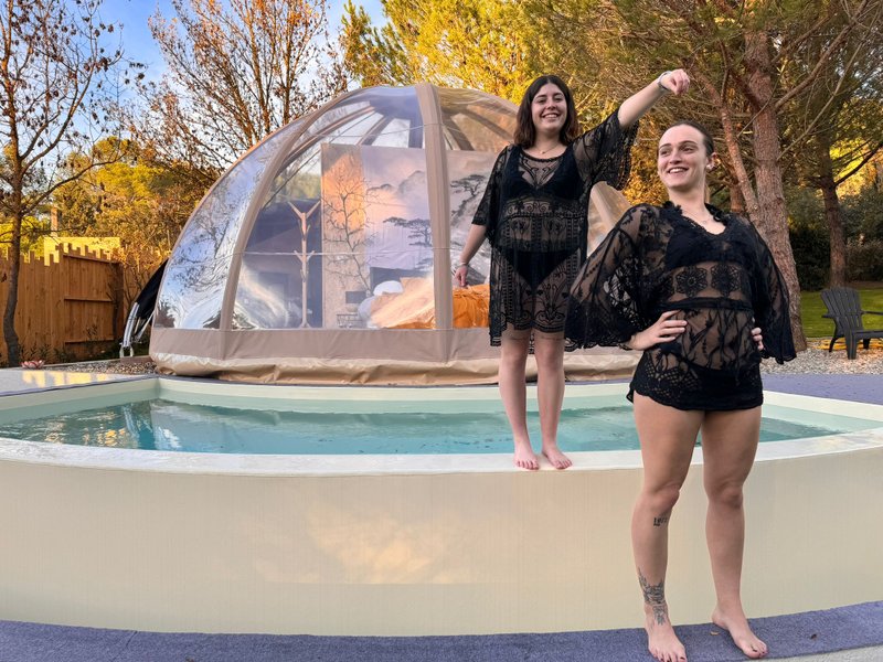 Hébergement AbracadaRoom : "F"anny - Wigwam, piscine & spa - Image 70