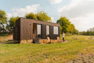 Parcel Tiny House - campagne des Alpes Mancelles dans la Sarthe