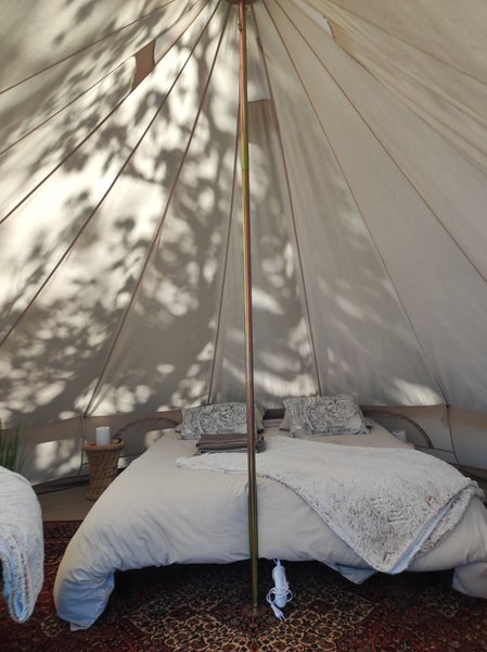 Hébergement AbracadaRoom : La tente Sushine et sa baignoire avec vue - Image 3