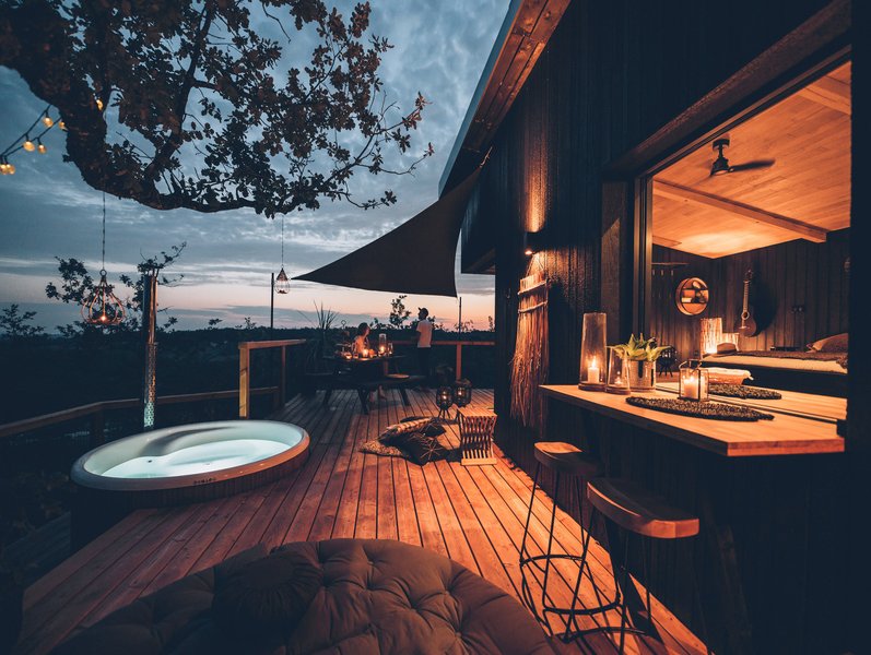 Hébergement AbracadaRoom : Cabane Spa Shou Sugi Ban - Image 1