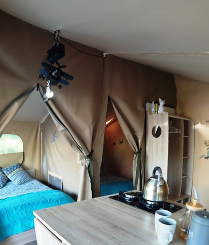 Hébergement AbracadaRoom : Tente Lodge Châtaigne - Image 2