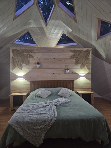 Hébergement AbracadaRoom : Zome Sweet Zome & Bain nordique - Image 9