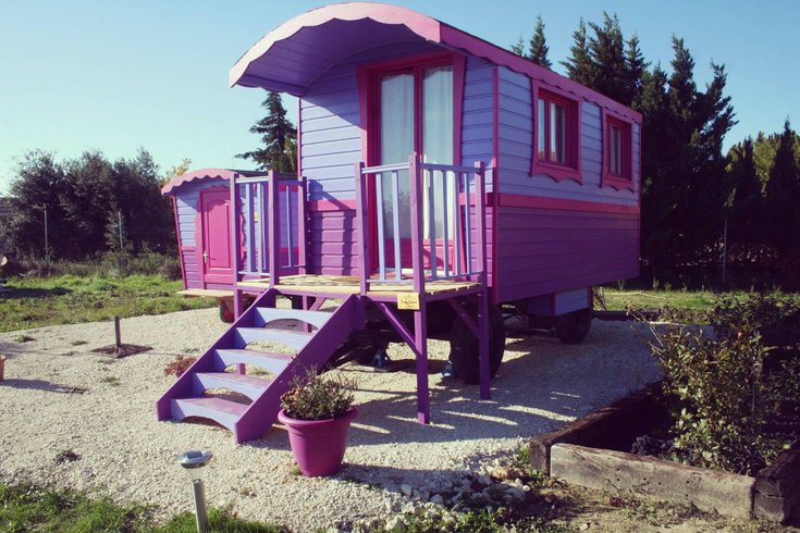 Hébergement AbracadaRoom : Roulotte lavande - Image 2