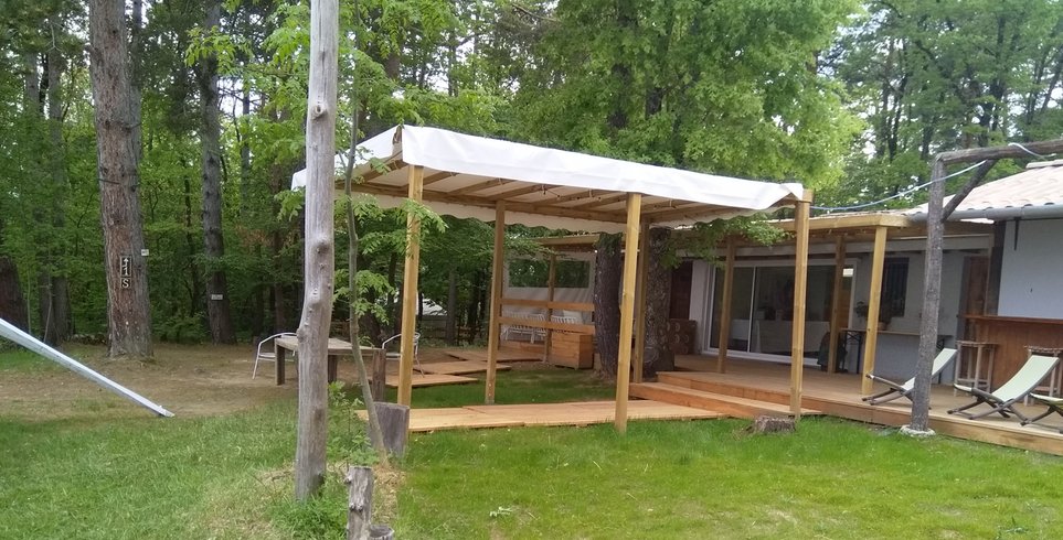 Hébergement AbracadaRoom : Tente safari Myosotis (6 personnes) - Image 9