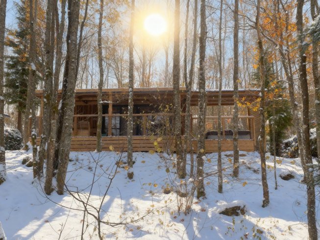 Hébergement AbracadaRoom : HY•Lødge Spa-6pers N°4 (Chalet nature avec spa privatif) - Image 2