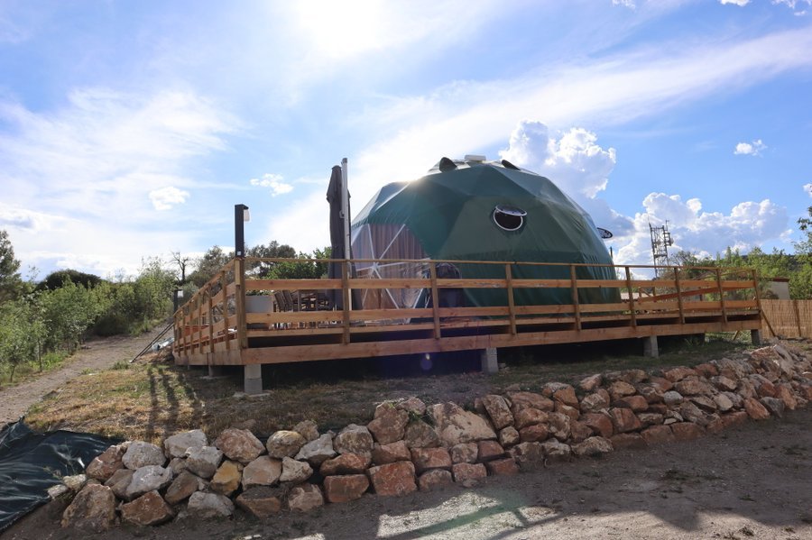 Domaine AbracadaRoom : Glamping Dôme les Cigales - Image 28