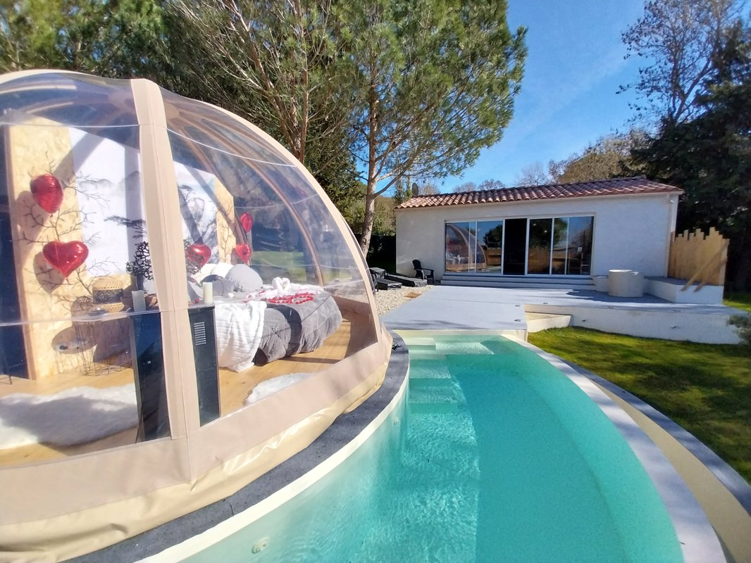 "F"anny - Wigwam, piscine & spa à Malves En Minervois (65)