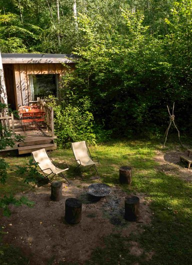 Cabane Spa Ecrin de Jade à St-Léger-Aux-Bois