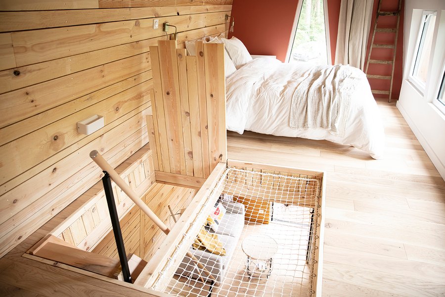 Hébergement AbracadaRoom : La Cabane Spa de Bain de Forêt - Image 11