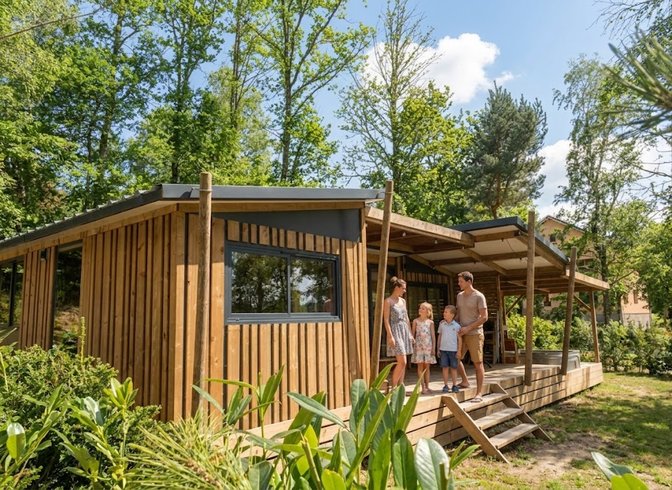 Hébergement AbracadaRoom : HY•Lødge Spa-5pers N°7 (Chalet nature avec spa privatif) - Image 1