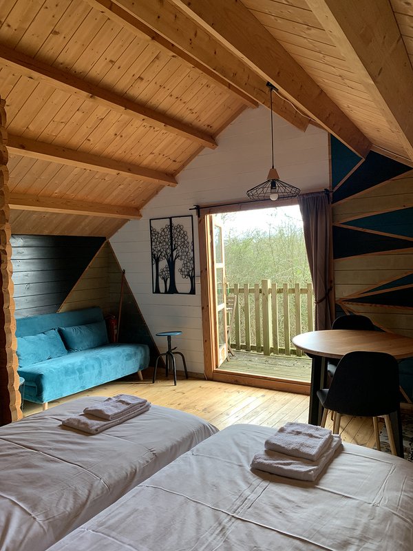Cabane Forestière Noisetier à Louverné (4)