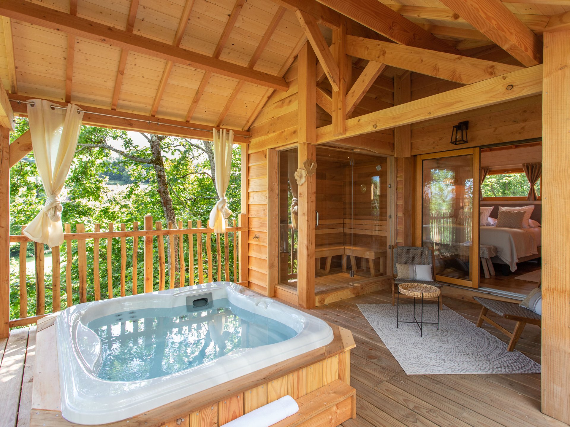 "Le Temps d'un Rêve" - Spa & Sauna - Dôme à Bulles