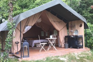 Tente et tente lodge Indre-et-Loire