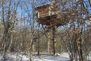 Cabane dans les arbres Dordogne