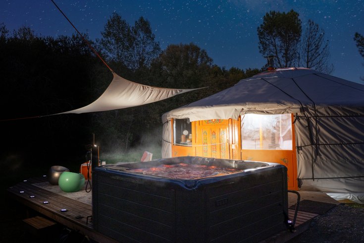 Hébergement AbracadaRoom : Yurt Bohemian chic & Spa - Image 2