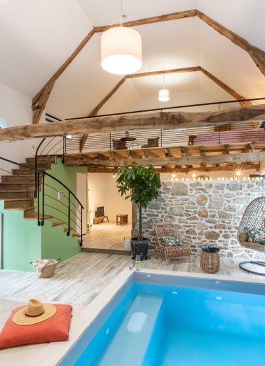Le LOFT des Hauts de Bagadou & spa & sauna à Martel