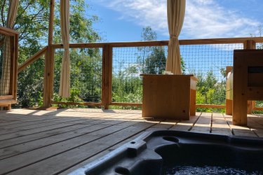 Cabane Miel et Coton -  spa privatif à Villarzel Du Razès (3)