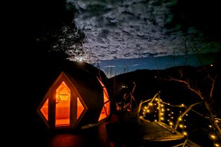 Dôme Sweet Dream & spa avec vue rivière