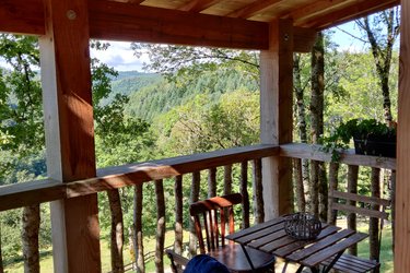 Cabane  Chataignier à Singles (4)