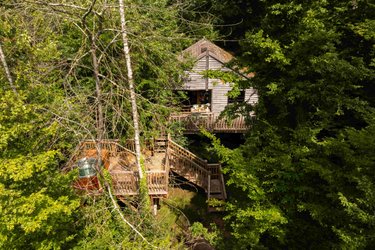Cabane Spa  Échappée Belle à St-Léger-Aux-Bois (1)