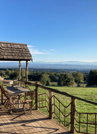 La Cabane de Trappeur de Campras à Saissac