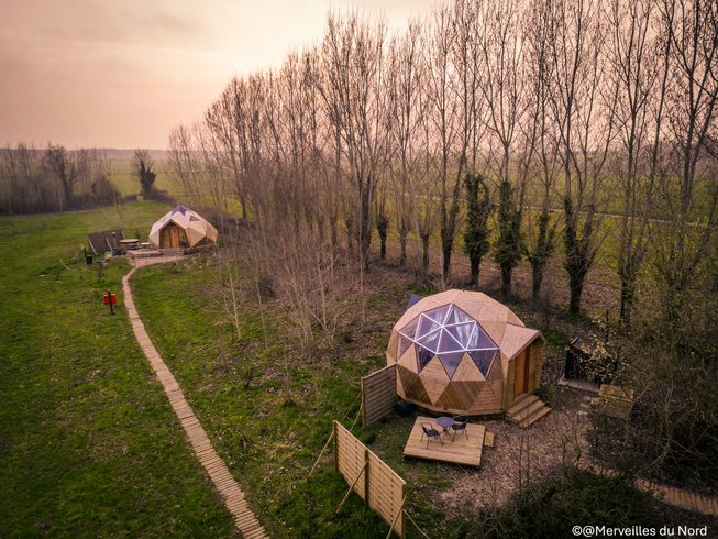 Hébergement AbracadaRoom : Le Dôme de Draëck & Sauna privatif - Image 1