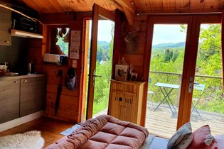 Cabane dans les arbres Lozère
