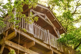 Cabane dans les arbres Mayenne