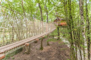Cabane dans les arbres Gironde