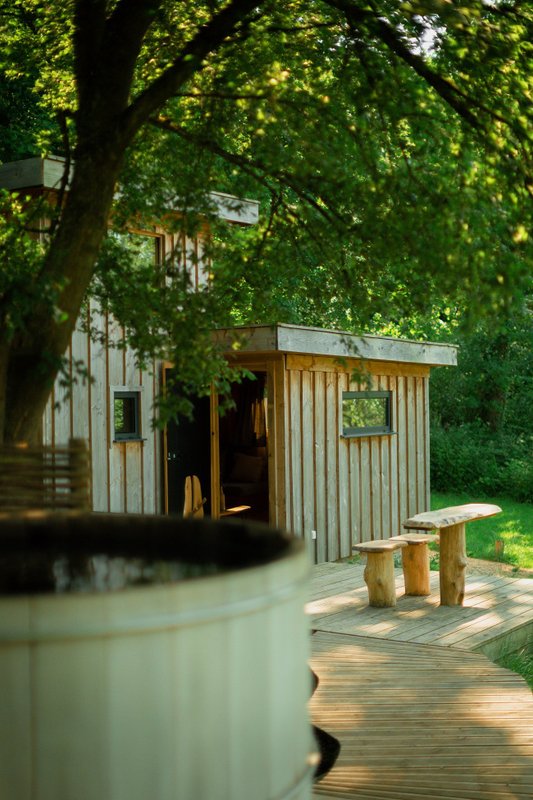 Cabane Spa Ambre à St-Léger-Aux-Bois (1)