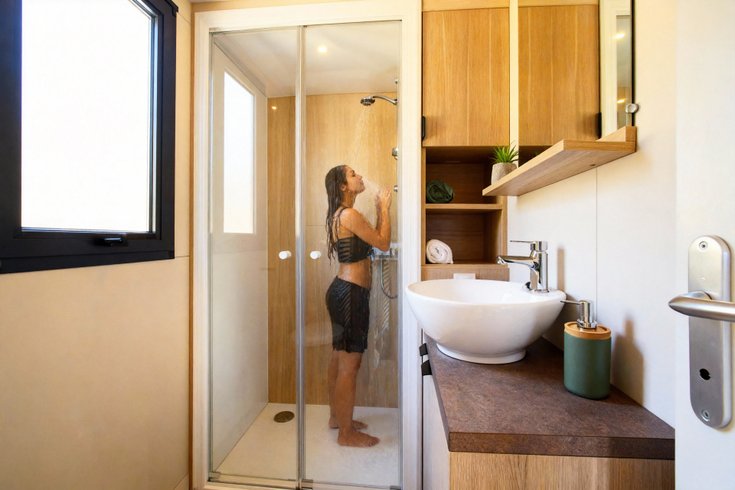 Hébergement AbracadaRoom : HY•Lødge Spa-4pers N°5 (Chalet nature avec spa privatif) - Image 9