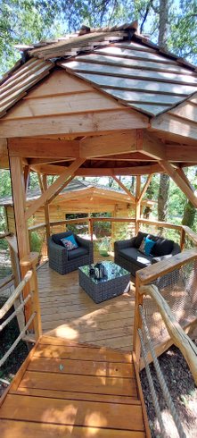Hébergement AbracadaRoom : Cabane perchée GAIA & Spa - Image 23