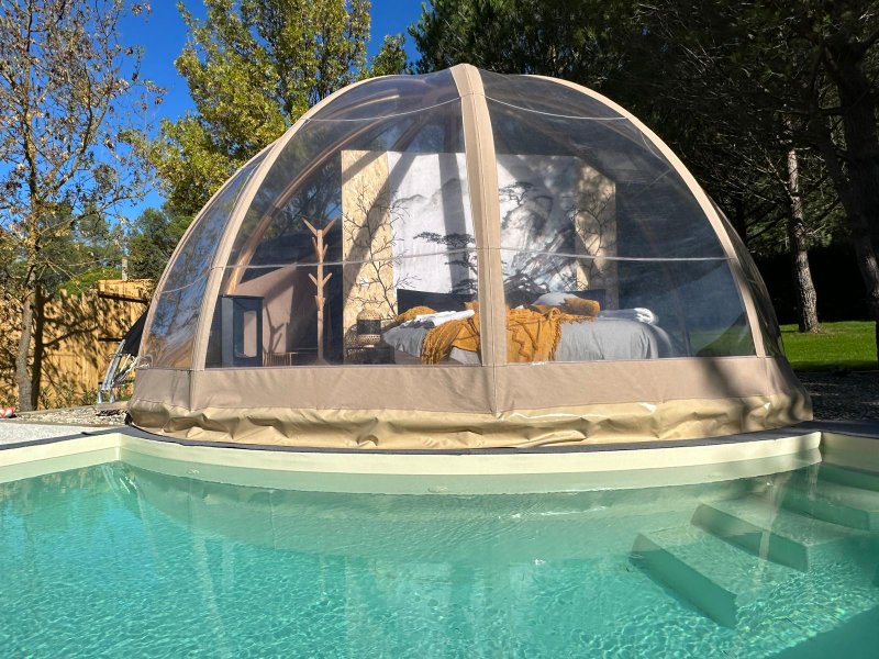 Hébergement AbracadaRoom : "F"anny - Wigwam, piscine & spa - Image 33