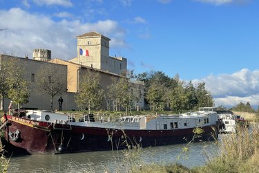 Péniche Le Haricot Noir - Canal du Midi - 12 personnes à Colombiers (1)