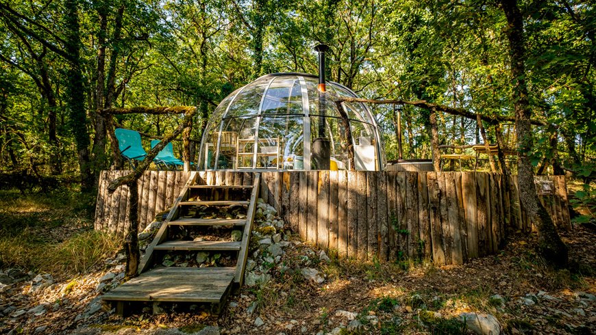 Hébergement AbracadaRoom : Dôm'Exotic & son bain nordique - Image 13