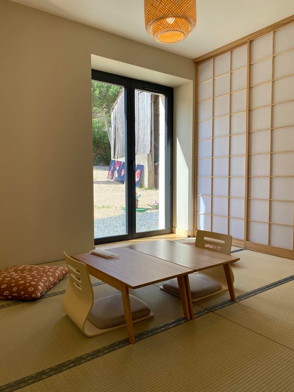 Chambre Kintaro dans le Ryokan de la Maison Shizen à Lisle (2)