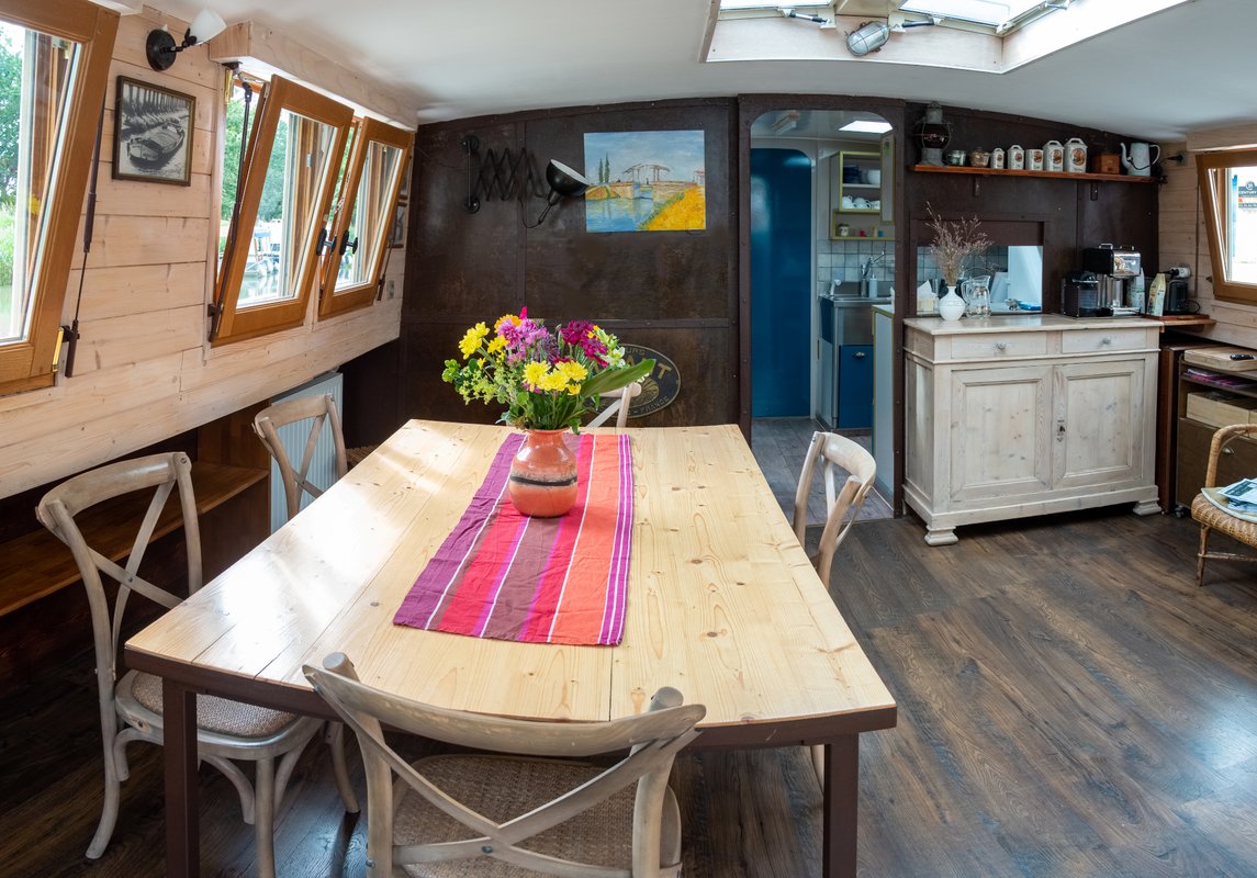 Péniche Le Haricot Noir à Colombiers (4)